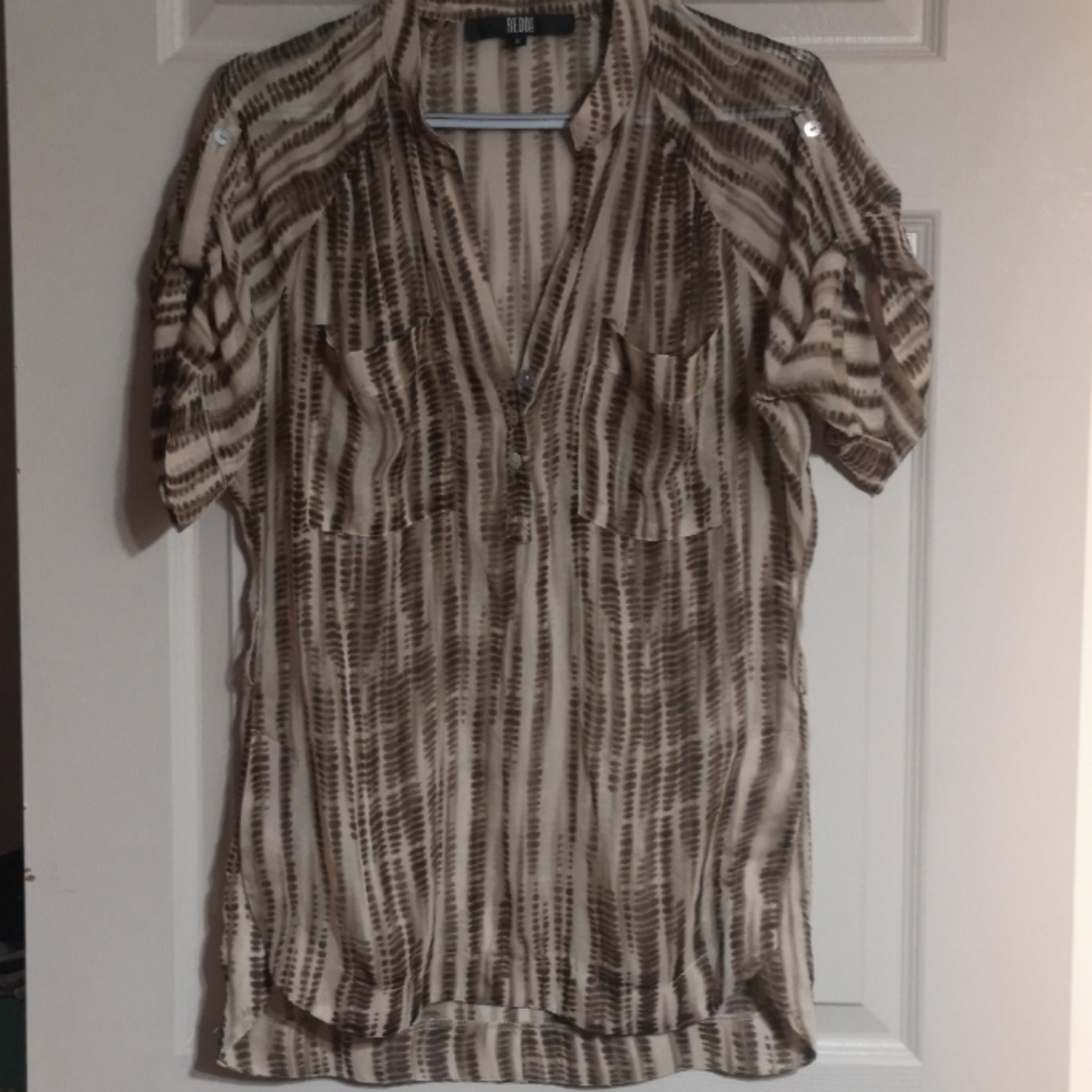 BEDO Femme sheer blouse